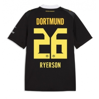 Borussia Dortmund Julian Ryerson #26 Maglia Gara Trasferta Repliche 2026-27 Maniche Corte